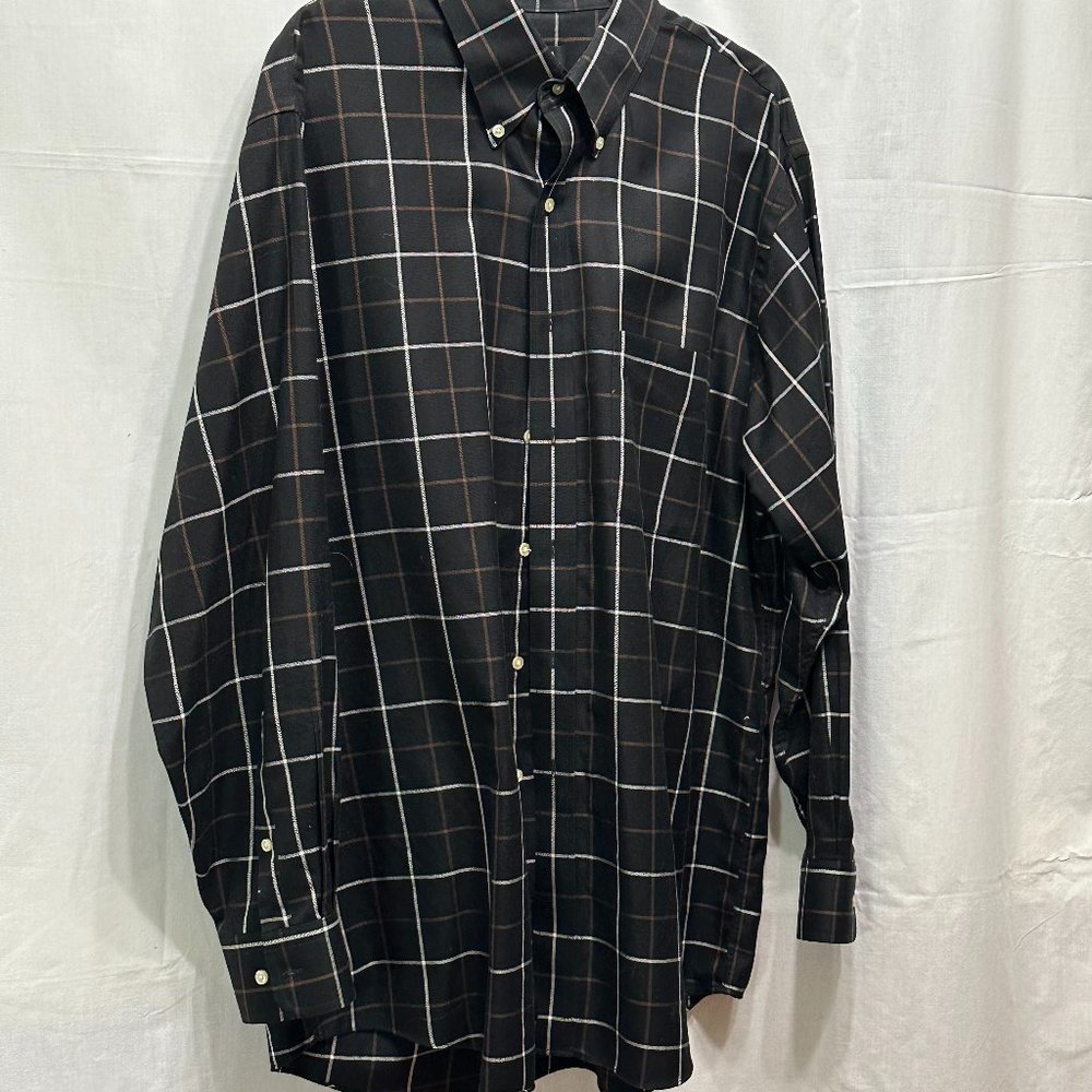 Mens Dress Shirt Jos. A. Bank Traverlers Collection